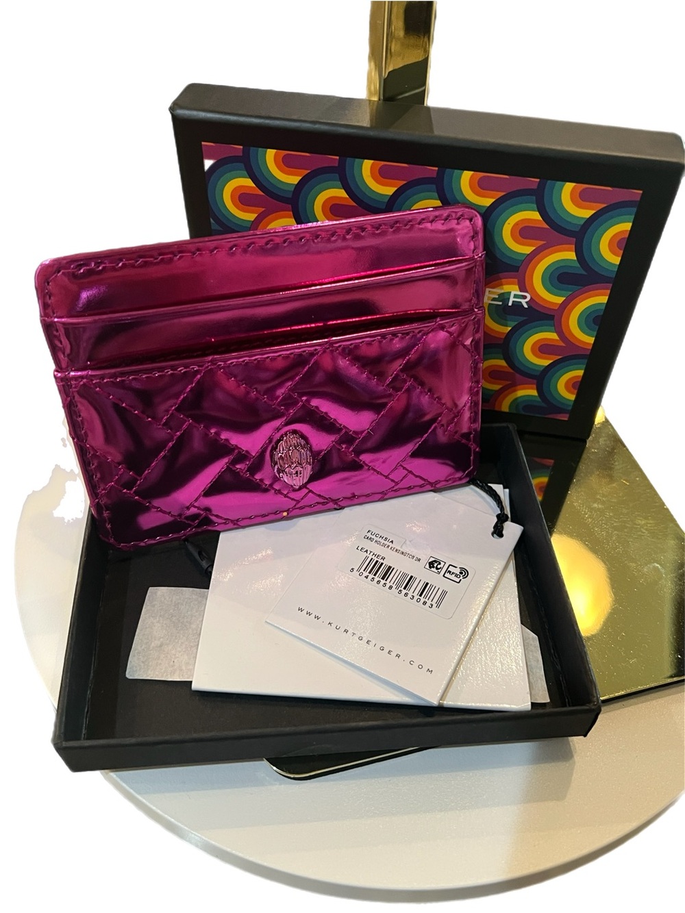 The Kurt Geiger London Kensington Card Holder! NWT!!